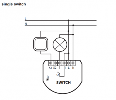 FIBARO ZWave Sgl Switch InWall - Image 2