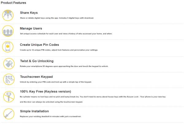 Yale Assure Lock Keyless – Gadget Access Home Automation