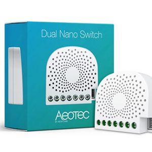 AEOTEC Nano Dbl Switch InWall